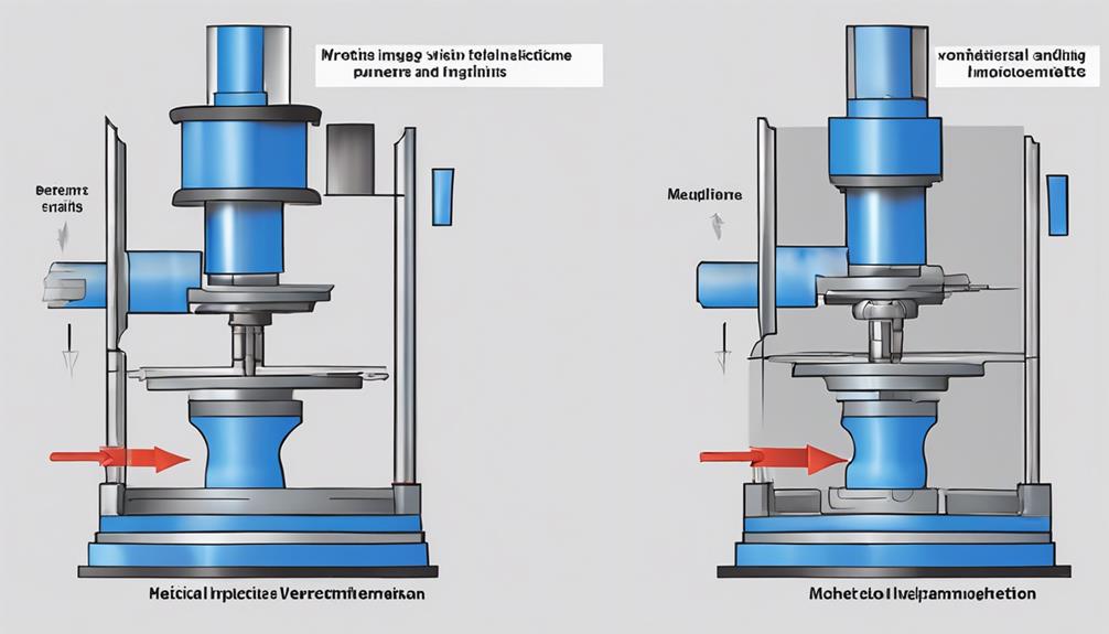 comparison of vertical molding